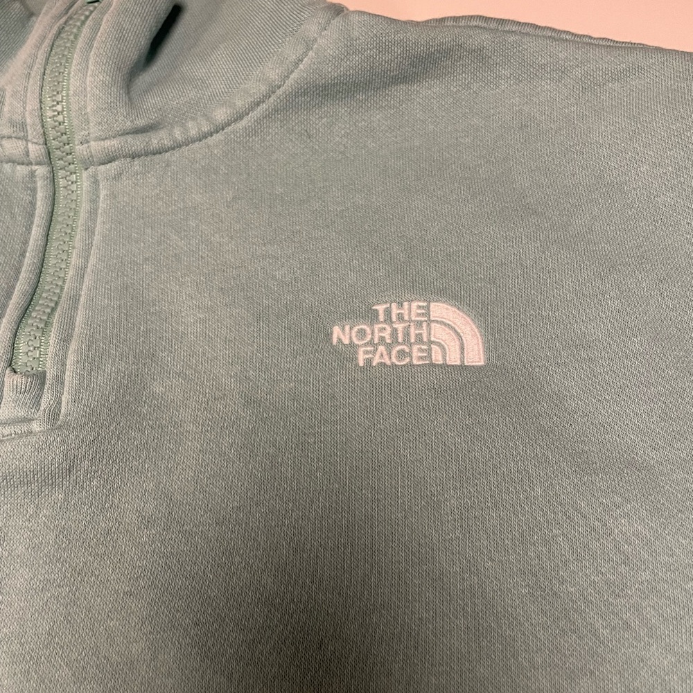 North Face Evolution Half Zip Mock Stand Long Sle… - image 3